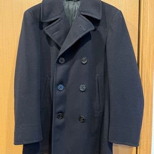 Vintage USN US Navy Wool Peacoat